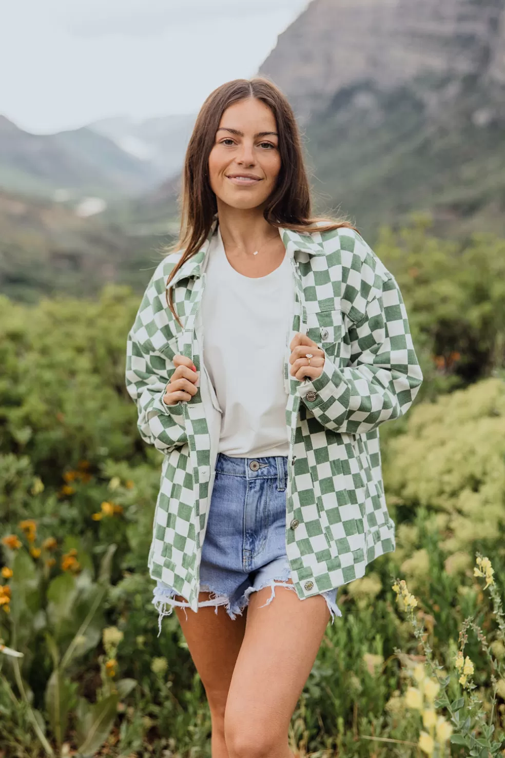 Jackets | TIMING Payton Jacket-Off White/Olive